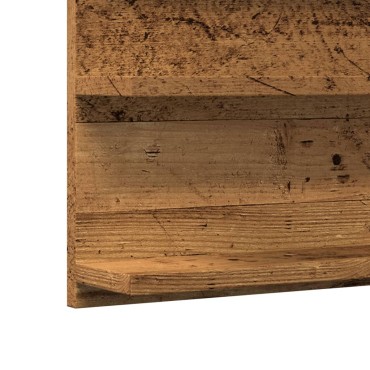 vidaXL Έπιπλο Καθρέφτη Μπάνιου Παλαιό Ξύλο 90x11x45cm Επεξ. Ξύλο 1 τεμ.