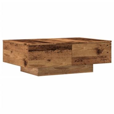 vidaXL Τραπεζάκι Σαλονιού Παλιό Ξύλο 90x60x31cm από Μοριοσανίδα 1 τεμ.