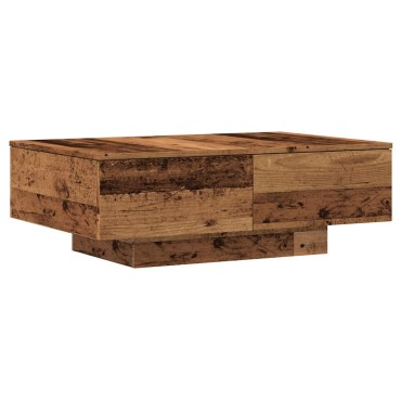 vidaXL Τραπεζάκι Σαλονιού Παλιό Ξύλο 90x60x31cm από Μοριοσανίδα 1 τεμ.