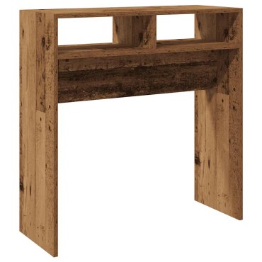 vidaXL Τραπεζάκι Κονσόλα Παλιό Ξύλο 78x30x80cm από Μοριοσανίδα 1 τεμ.