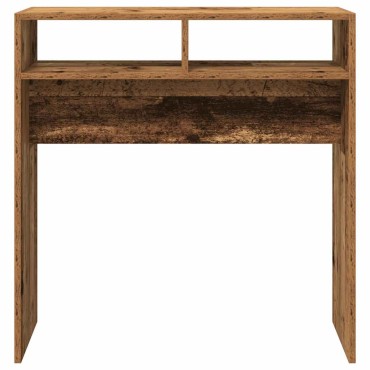 vidaXL Τραπεζάκι Κονσόλα Παλιό Ξύλο 78x30x80cm από Μοριοσανίδα 1 τεμ.