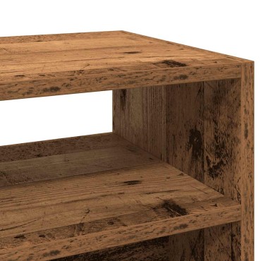 vidaXL Τραπεζάκι Κονσόλα Παλιό Ξύλο 78x30x80cm από Μοριοσανίδα 1 τεμ.