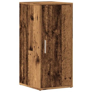 vidaXL Παπουτσοθήκη Παλιό Ξύλο 32x35x70cm από Μοριοσανίδα