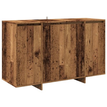 vidaXL Σκευοθήκη Παλιό ξύλο 120x41x75cm Ξύλο μηχανής 1 τεμ.