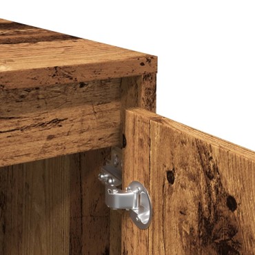 vidaXL Σκευοθήκη Παλιό ξύλο 120x41x75cm Ξύλο μηχανής 1 τεμ.