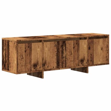 vidaXL Έπιπλο Τηλεόρασης Παλιό Ξύλο 120x30x40,5cm από Μοριοσανίδα