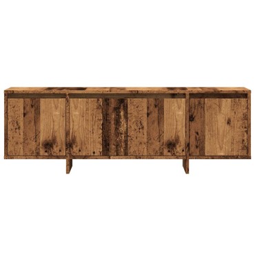 vidaXL Έπιπλο Τηλεόρασης Παλιό Ξύλο 120x30x40,5cm από Μοριοσανίδα