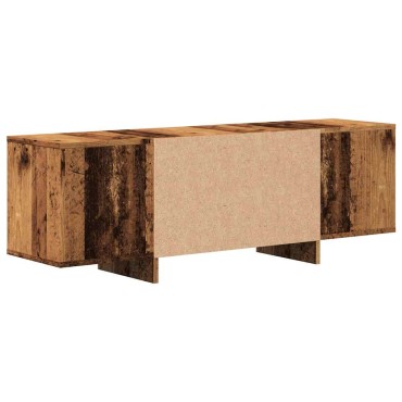 vidaXL Έπιπλο Τηλεόρασης Παλιό Ξύλο 120x30x40,5cm από Μοριοσανίδα