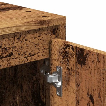 vidaXL Έπιπλο Τηλεόρασης Παλιό Ξύλο 120x30x40,5cm από Μοριοσανίδα