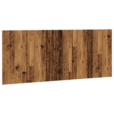 vidaXL κεφαλάρι κρεβατιού Παλιό ξύλο 200x1,5x80cm Κατασκευασμένο ξύλο