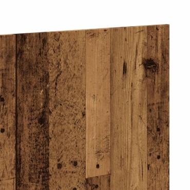 vidaXL κεφαλάρι κρεβατιού Παλιό ξύλο 200x1,5x80cm Κατασκευασμένο ξύλο