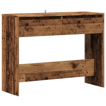 vidaXL Τραπέζι Κονσόλα Παλαιό Ξύλο 100x35x76,5cm Επεξεργασμένο Ξύλο 1 τεμ.