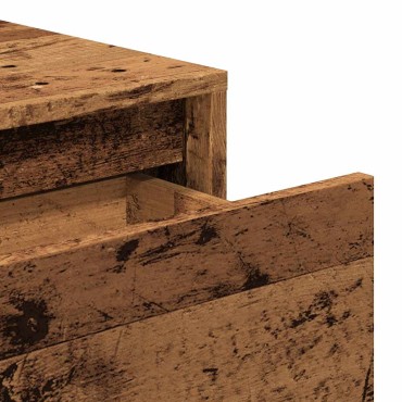 vidaXL Τραπέζι Κονσόλα Παλαιό Ξύλο 100x35x76,5cm Επεξεργασμένο Ξύλο 1 τεμ.