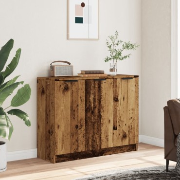 vidaXL Ντουλάπι Παλιό Ξύλο 90,5x30x70cm από Επεξεργασμένο Ξύλο 1 τεμ.