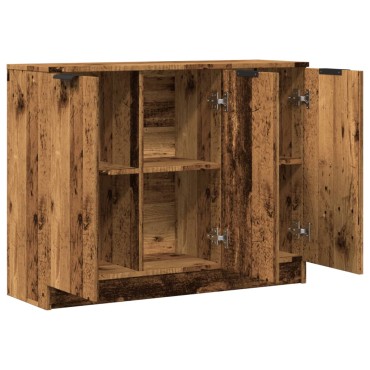 vidaXL Ντουλάπι Παλιό Ξύλο 90,5x30x70cm από Επεξεργασμένο Ξύλο 1 τεμ.