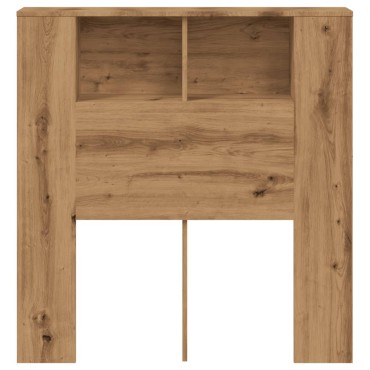 vidaXL Ντουλάπι κεφαλάρι Δρυς τεχνίτης 100x19x104,5cm