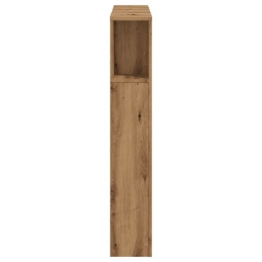 vidaXL Ντουλάπι κεφαλάρι Δρυς τεχνίτης 100x19x104,5cm