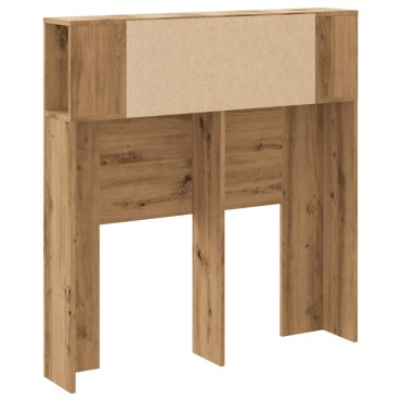 vidaXL Ντουλάπι κεφαλάρι Δρυς τεχνίτης 100x19x104,5cm