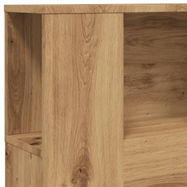 vidaXL Ντουλάπι κεφαλάρι Δρυς τεχνίτης 100x19x104,5cm