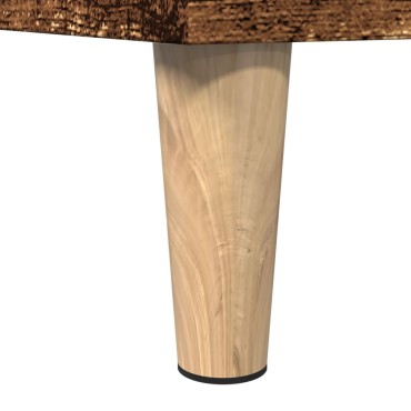 vidaXL Ντουλάπι μπάνιου Παλιό ξύλο 30x30x100cm Κατασκευασμένο ξύλο