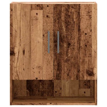 vidaXL Ντουλάπι Τοίχου Παλιό Ξύλο 60x31x70cm Επεξεργασμένο Ξύλο 1 τεμ.