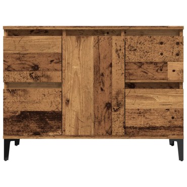 vidaXL Ντουλάπι νιπτήρα Παλιό ξύλο 80x33x60cm Κατασκευασμένο ξύλο 1 τεμ.