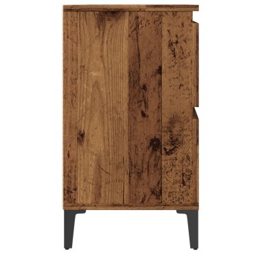 vidaXL Ντουλάπι νιπτήρα Παλιό ξύλο 80x33x60cm Κατασκευασμένο ξύλο 1 τεμ.