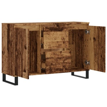 vidaXL Μπουφές Παλιό ξύλο 104x35x70cm από Επεξεργασμένο Ξύλο 1 τεμ.
