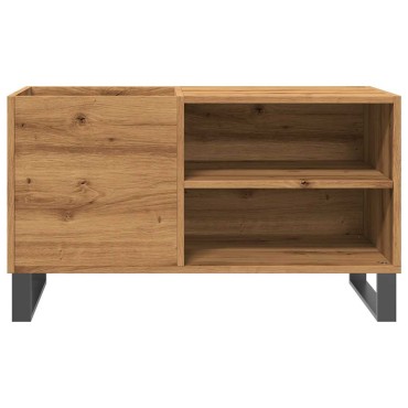 vidaXL Δισκοθήκη Δρυς τεχνίτης 84,5x38x48cm από Επεξεργασμένο Ξύλο