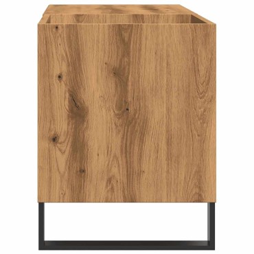 vidaXL Δισκοθήκη Δρυς τεχνίτης 84,5x38x48cm από Επεξεργασμένο Ξύλο
