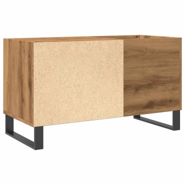 vidaXL Δισκοθήκη Δρυς τεχνίτης 84,5x38x48cm από Επεξεργασμένο Ξύλο