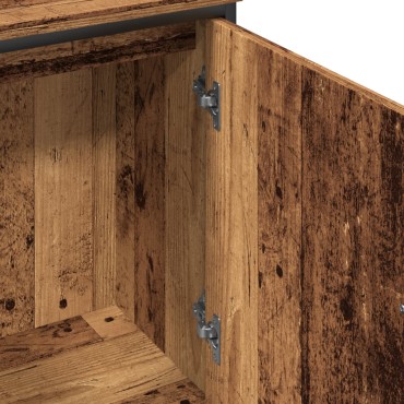vidaXL Ντουλάπι νιπτήρα Παλιό ξύλο 80x30x60cm Κατασκευασμένο ξύλο 1 τεμ.