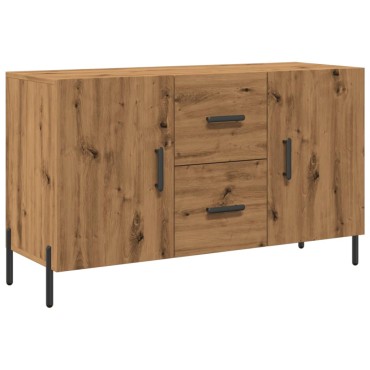 vidaXL Σκευοθήκη Δρυς τεχνίτης 100x36x60cm Κατασκευασμένο ξύλο 1 τεμ.