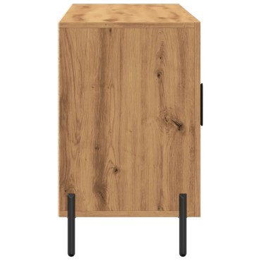 vidaXL Σκευοθήκη Δρυς τεχνίτης 100x36x60cm Κατασκευασμένο ξύλο 1 τεμ.