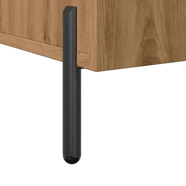 vidaXL Σκευοθήκη Δρυς τεχνίτης 100x36x60cm Κατασκευασμένο ξύλο 1 τεμ.