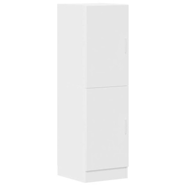 vidaXL Στήλη Κουζίνας Λευκή 38x41,5x131,5cm από Επεξεργασμένο Ξύλο