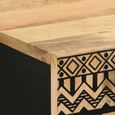 vidaXL Μπουφέδες 3 τεμ. από μασίφ ξύλο Μάνγκο 180x33x75cm
