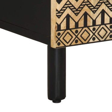 vidaXL Μπουφέδες 3 τεμ. από μασίφ ξύλο Μάνγκο 180x33x75cm