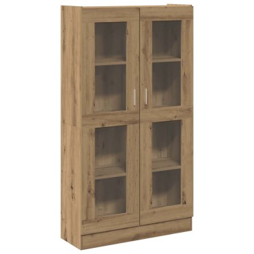 vidaXL Ντουλάπι Τεχνίτης Δρυς 82,5x30,5x150cm από Επεξεργασμένο Ξύλο 1 τεμ.
