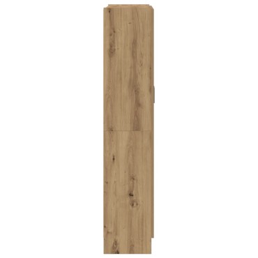 vidaXL Ντουλάπι Τεχνίτης Δρυς 82,5x30,5x150cm από Επεξεργασμένο Ξύλο 1 τεμ.