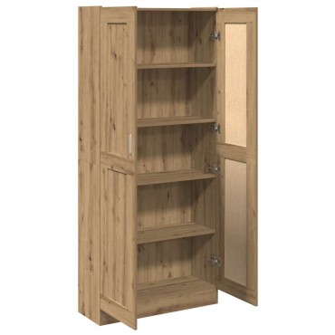 vidaXL Ντουλάπι Τεχνίτης Δρυς 82,5x30,5x185cm από Επεξεργασμένο Ξύλο 1 τεμ.
