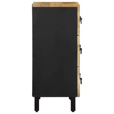 vidaXL Μπουφέδες 2 τεμ. από μασίφ ξύλο Μάνγκο 120x33x75cm