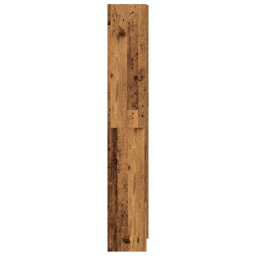 vidaXL Ντουλάπι Όψη Παλαιού Ξύλου 82,5x30,5x185cm Επεξεργασμένο Ξύλο 1 τεμ.
