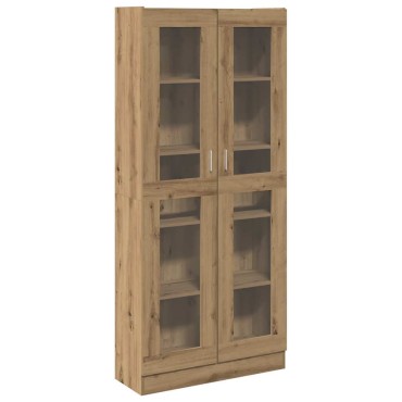 vidaXL Ντουλάπι Τεχνίτης Δρυς 82,5x30,5x185cm από Επεξεργασμένο Ξύλο 1 τεμ.