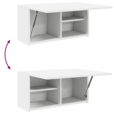 vidaXL Ντουλάπι Μπάνιου Λευκό 60x25x30cm Επεξεργασμένο Ξύλο 1 τεμ.