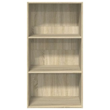 vidaXL Βιβλιοθήκη Sonoma Δρυς 60x30x114cm από Επεξεργασμένο Ξύλο 1 τεμ.