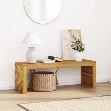 vidaXL Τραπεζάκι Σαλονιού 110x35x38cm από Μασίφ Ξύλο Teak 1 τεμ.