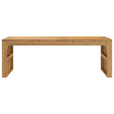 vidaXL Τραπεζάκι Σαλονιού 110x35x38cm από Μασίφ Ξύλο Teak 1 τεμ.