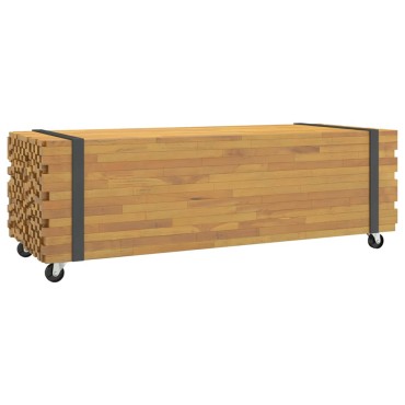 vidaXL Τραπεζάκι Σαλονιού 110x45x35cm από Μασίφ Ξύλο Teak 1 τεμ.