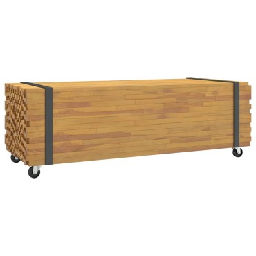 vidaXL Τραπεζάκι Σαλονιού 110x45x35cm από Μασίφ Ξύλο Teak 1 τεμ.
